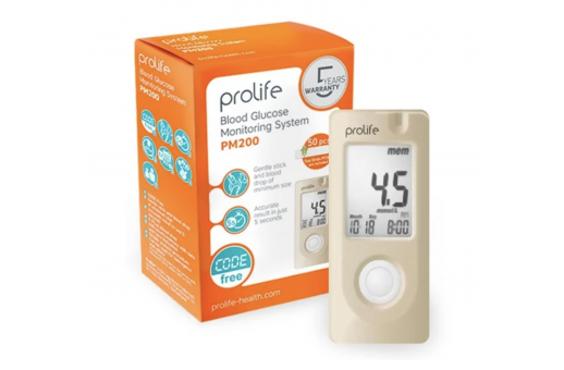 Глюкомер Prolife PM200 с тест ленти